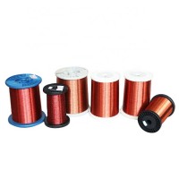 Enameled  Copper Wire  220degree Polyamide-imide  enameled  Size 0.1-0.35mm stock sell